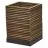 Ledvance Lampe De Chevet Decor Carré Brun | Convient pour 1x E27