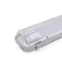 Noxion Réglette LED Étanche Boîtier Vide  Poseidon V2.0 incl. 2x Noxion Tube LED T8 Standard Output 17.5W 2x1800lm - 865 Lumière Du Jour | 120cm