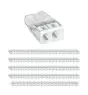 Multipack 100x Wago 2273-202 Bornes De Raccordement À Levier Compact | 2 Câble Connexion - Push Câble