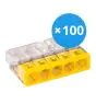 Multipack 100x Wago 2273-205  Connecteur| 5 Câble Connexion