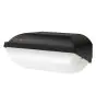 Philips LED Sécurité Coreline BWC110 Noir 9W 900lm - 830 Blanc Chaud | 242x110mm - IP54 - Détecteur De Lumière