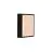 Nordlux Oliver Wandlamp Vierkant Zwart 9W 600lm - 827 Zeer Warm Wit
