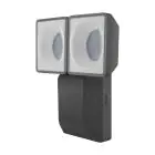 Ledvance LED Floodlight Endura Spot Zwart 16W 1500lm 50D - 840 Koel Wit | IP55 - Bewegings- en lichtsensor - Symmetrisch