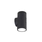 Ansell Wandlamp Reef Zwart Up & Down - Buitenverlichting - 10W 885lm 90D - 830-840-860 CCT | IP65
